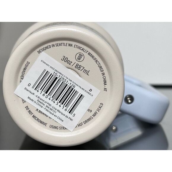 Stanley Quencher H2.0 FlowState Tumbler 30oz, OCEAN PALMS - Picture 4 of 4